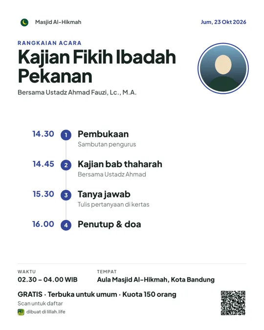 Example poster, Event series