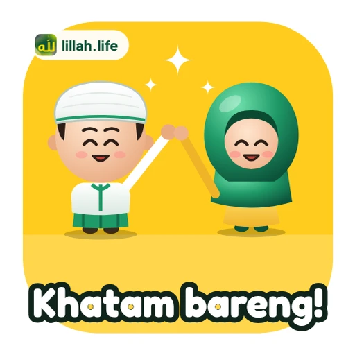 Stiker Khatam bareng