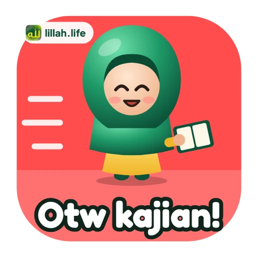 Stiker Otw kajian