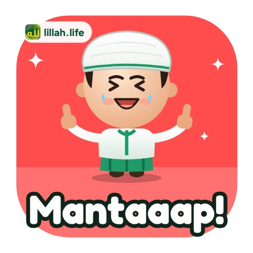 Stiker Mantaaap!