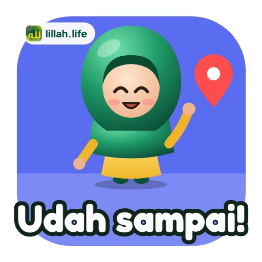 Stiker Udah sampai