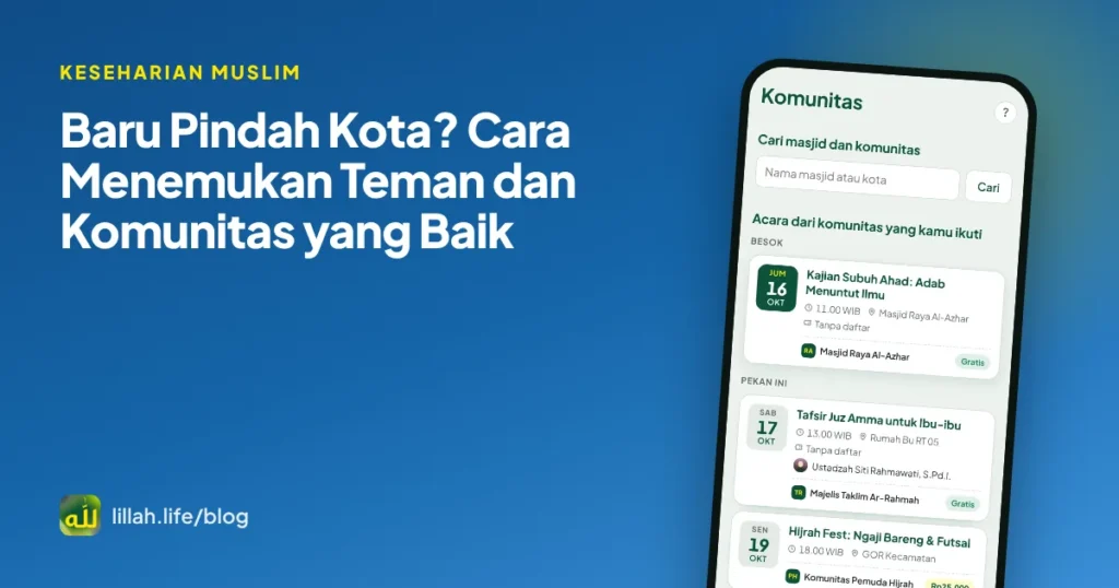 Sampul artikel perantau mencari teman dan komunitas di kota baru